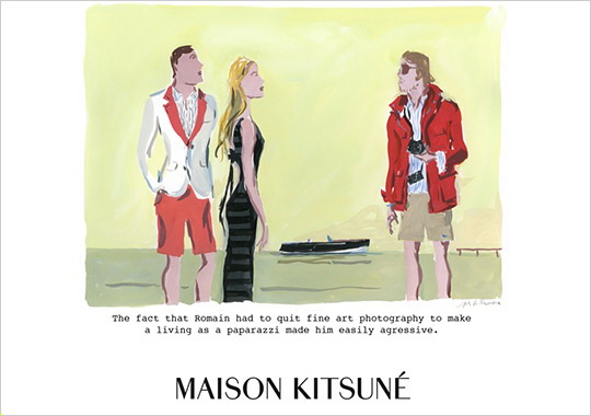 Maison Kitsune2011春夏廣告